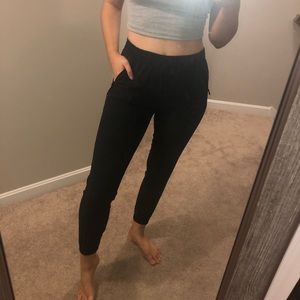 Black Athletic Joggers